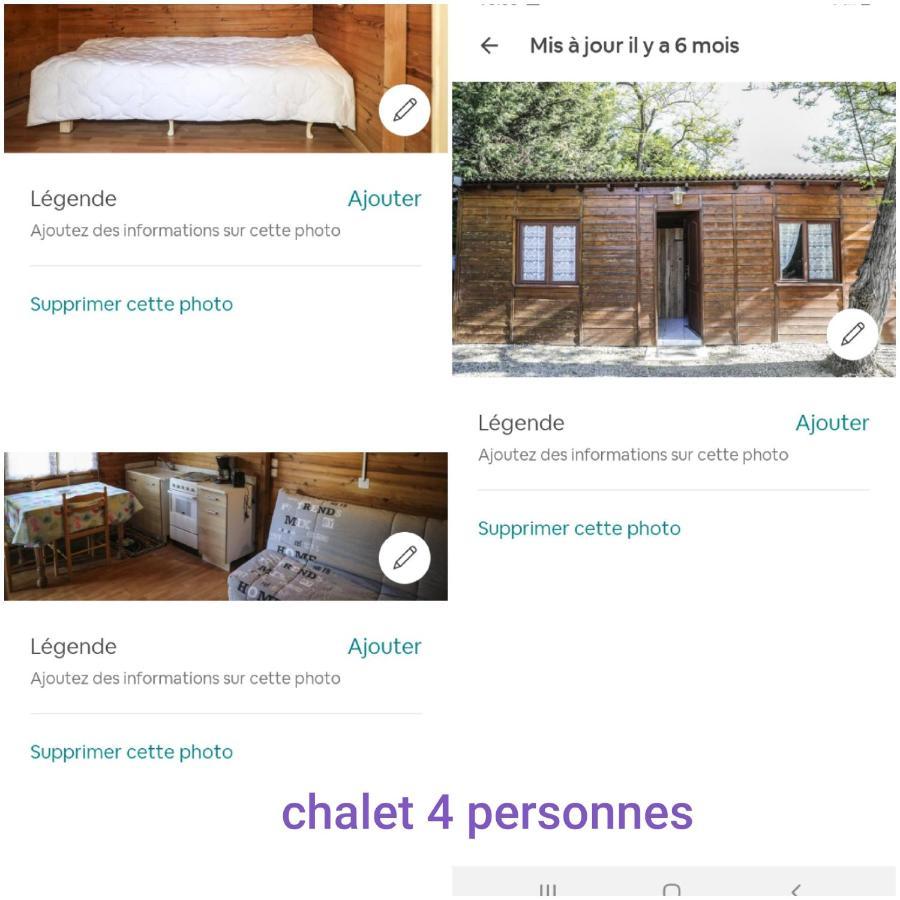 Camping Les Acacias 호텔 Saint-Paulet-de-Caisson 객실 사진